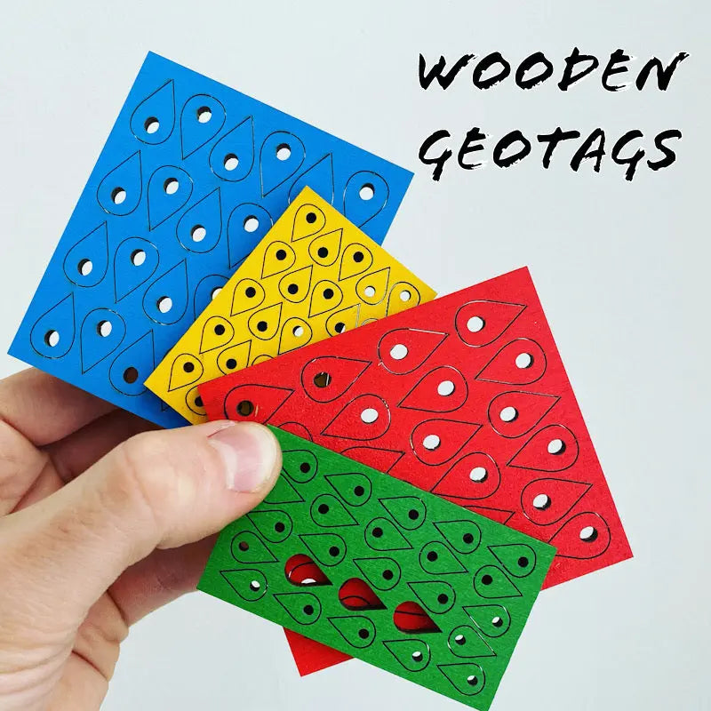 Geotags Pins for Maps - WoodLeo